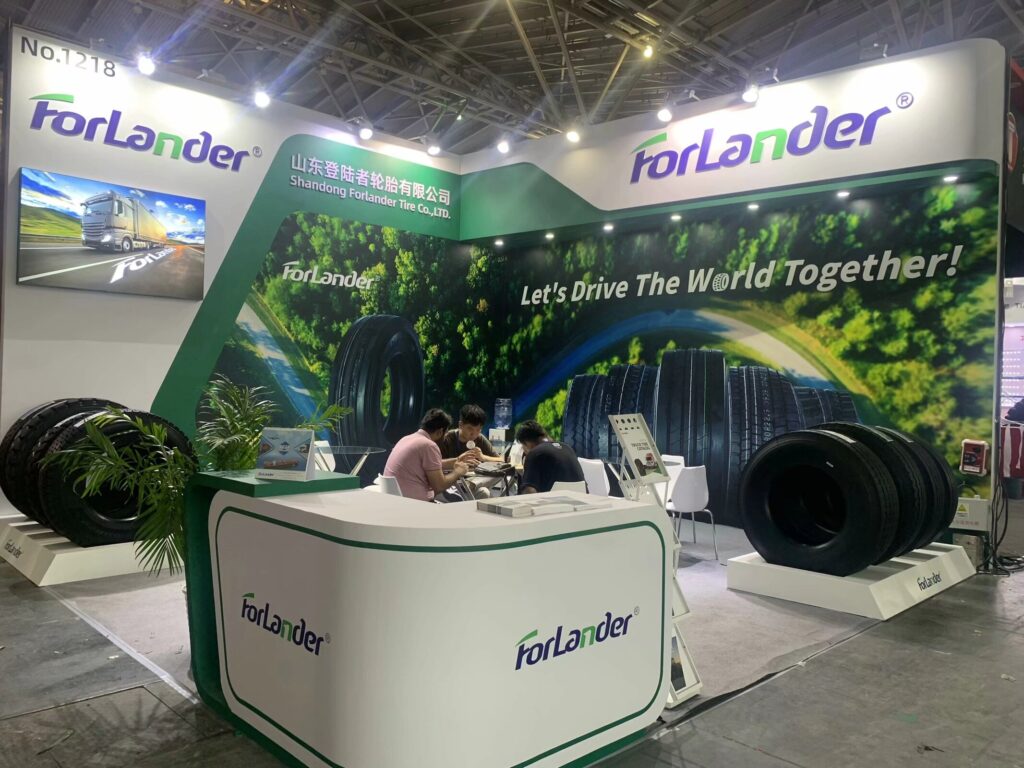 Forlander Tires shanghai exhibition