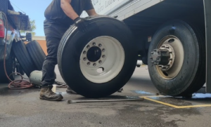 truck tire replacement